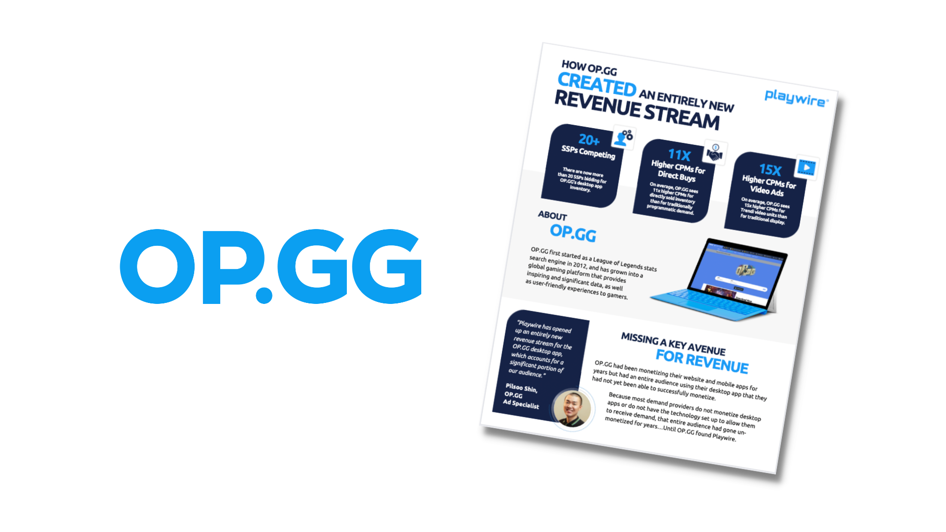 OP.GG  Creating an Entirely New Revenue Stream with Playwire
